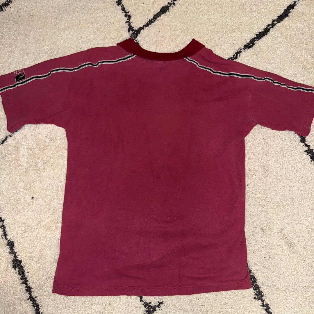Old Stussy 銀タグ Made in USA ポロシャツ L