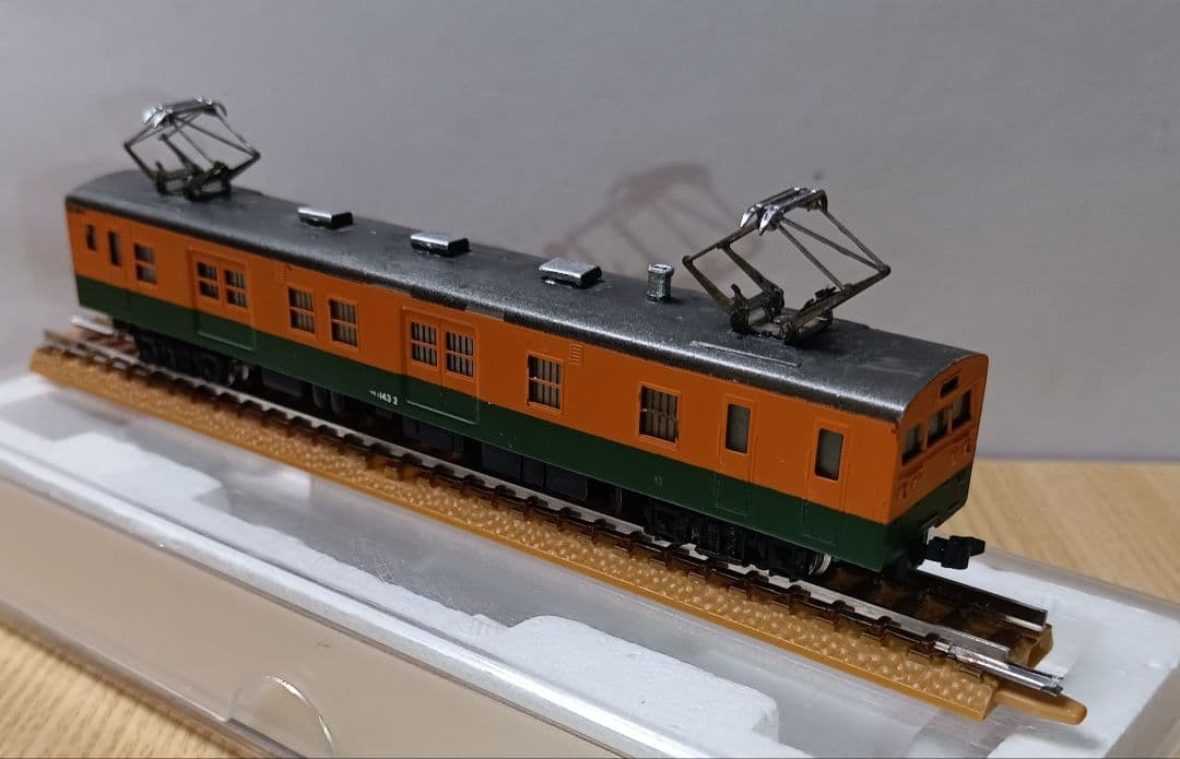 【レア】Nゲージ クモニ143 「貨物電車」M車【湘南色】⑧E