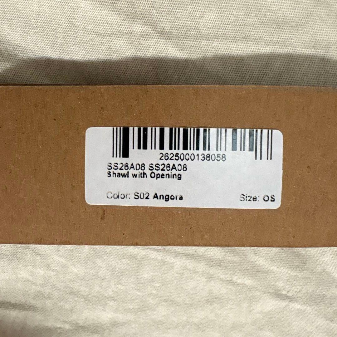 Salsation 新作　ショール　カラーアンゴラ　未使用