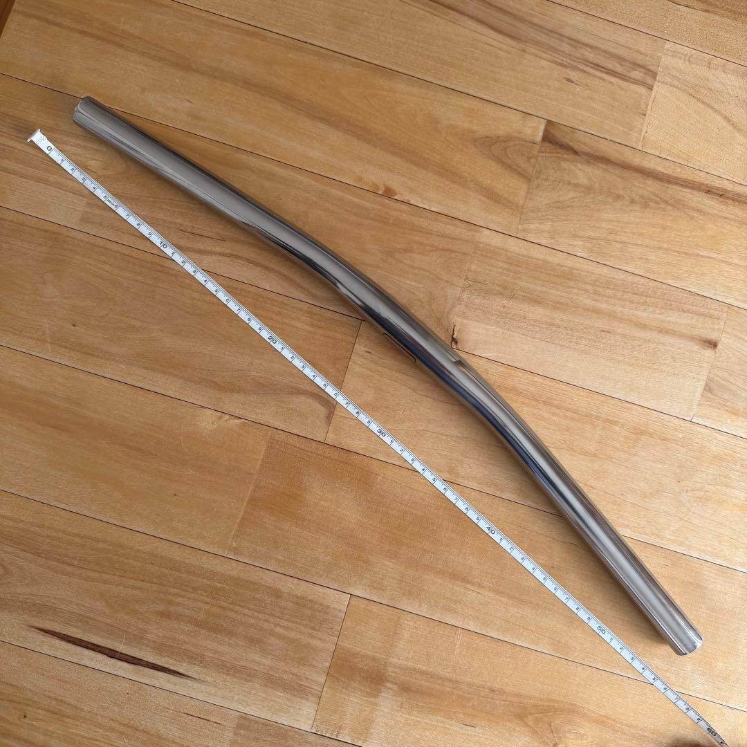 H&H Titanium Ergonomics Flatbar【Polish】