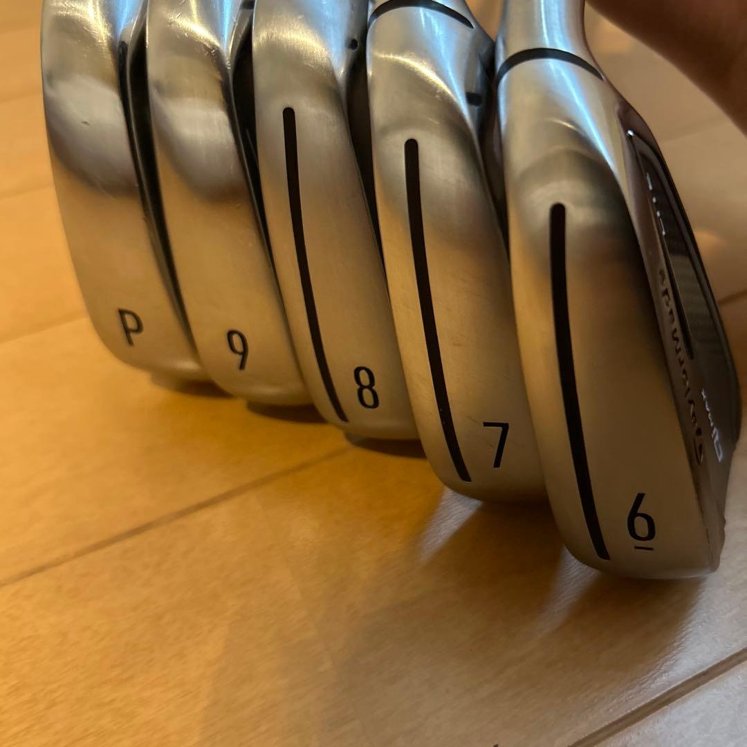 【美品】TaylorMade QI MAX LITE アイアンセット 5本セット