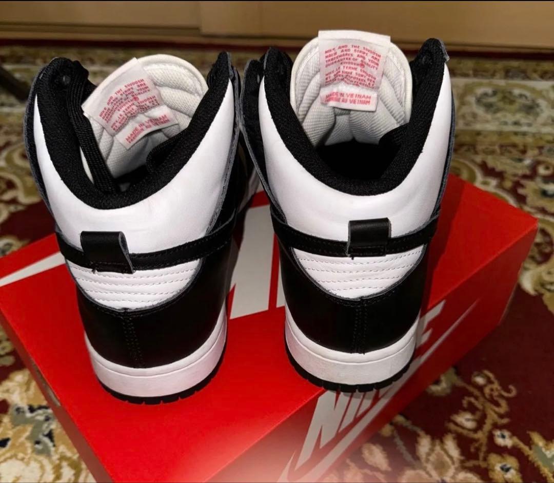 Nike dunk high ブラック/ホワイト　panda