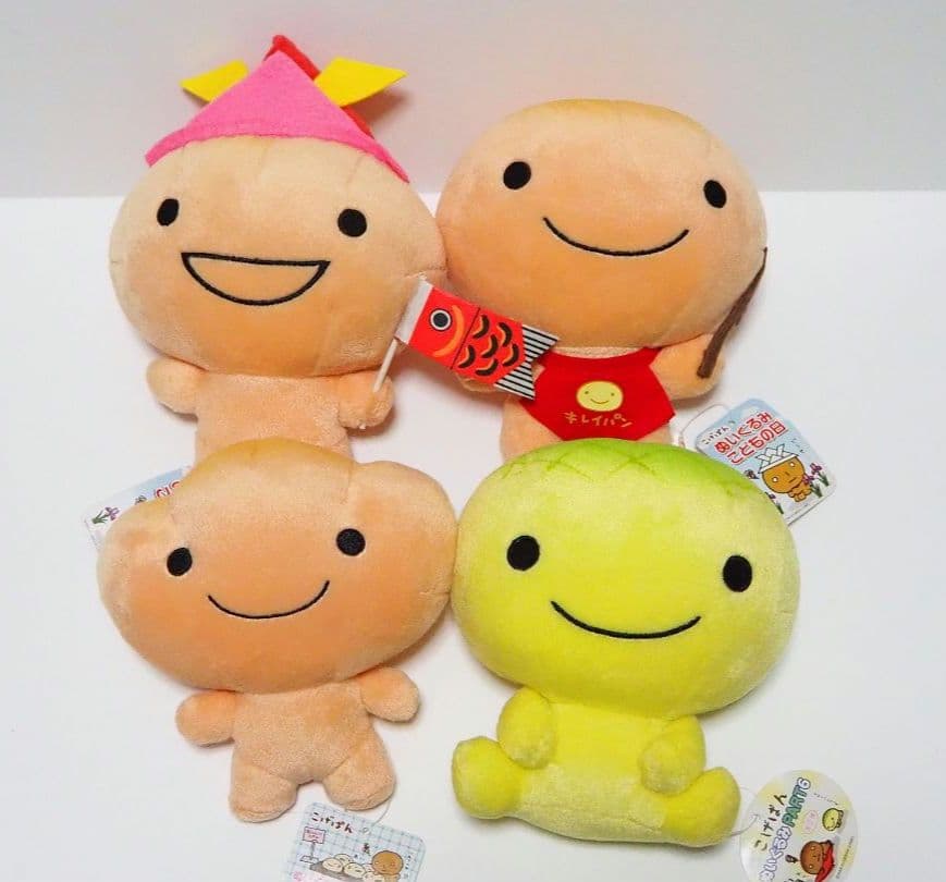 美品　レア　当時物　こげぱん　めろんぱん　キレイパン　ぬいぐるみ　サンエックス