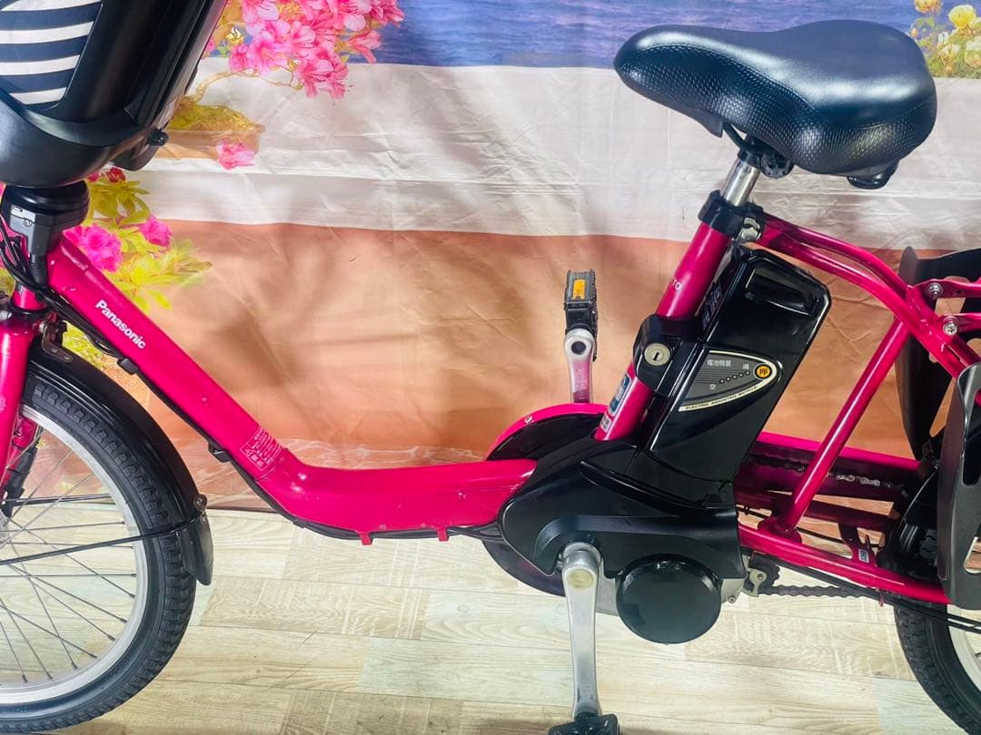 まりな　ギュット⭐️13AHパナソニック子供乗せ電動自転車Y3250