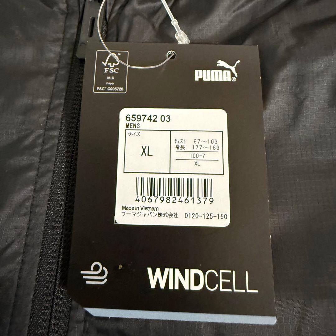 新品特価 PUMA サッカーウェア 裏起毛 ピステ・ウィンドブレーカー 上下XL