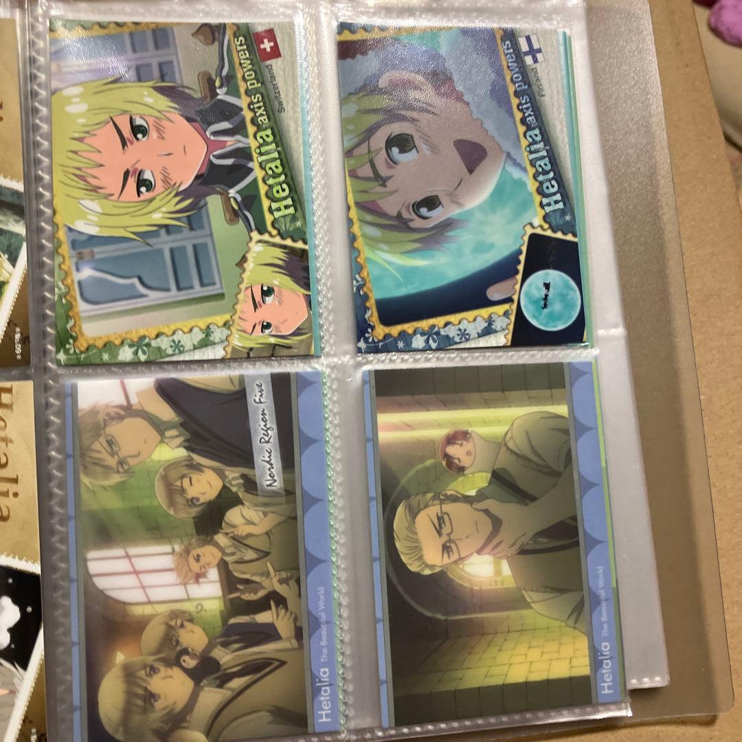 ヘタリア　アニメ　トレカセット　58枚