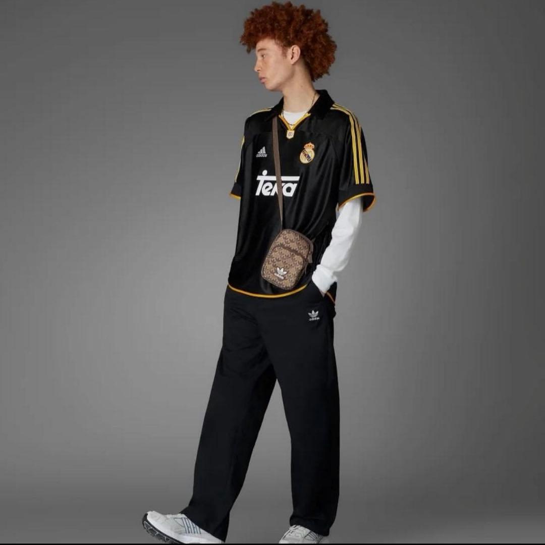 adidas レアルマドリード 99/00 復刻 ユニフォーム 黒　S