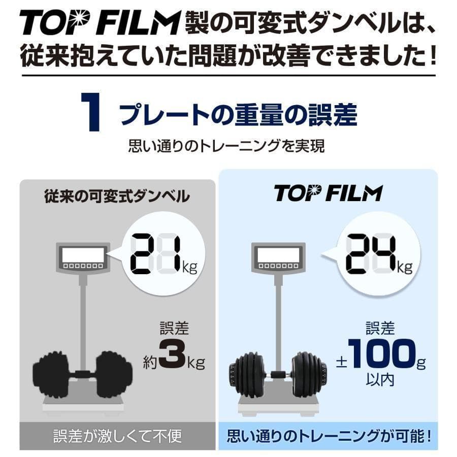 ダンベル 可変式 40kg 2個セット 多機能 レッド 2597