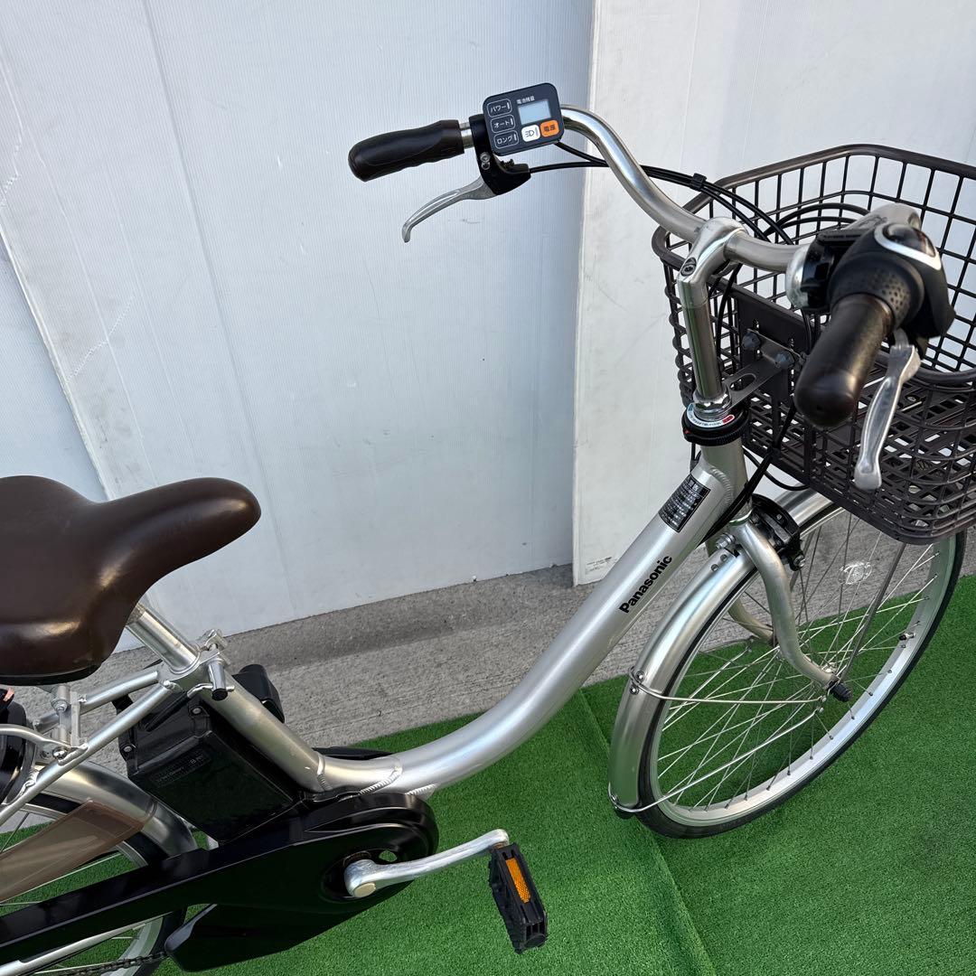 Panasonicパナソニック電動アシスト自転車24インチ 新型 シルバー