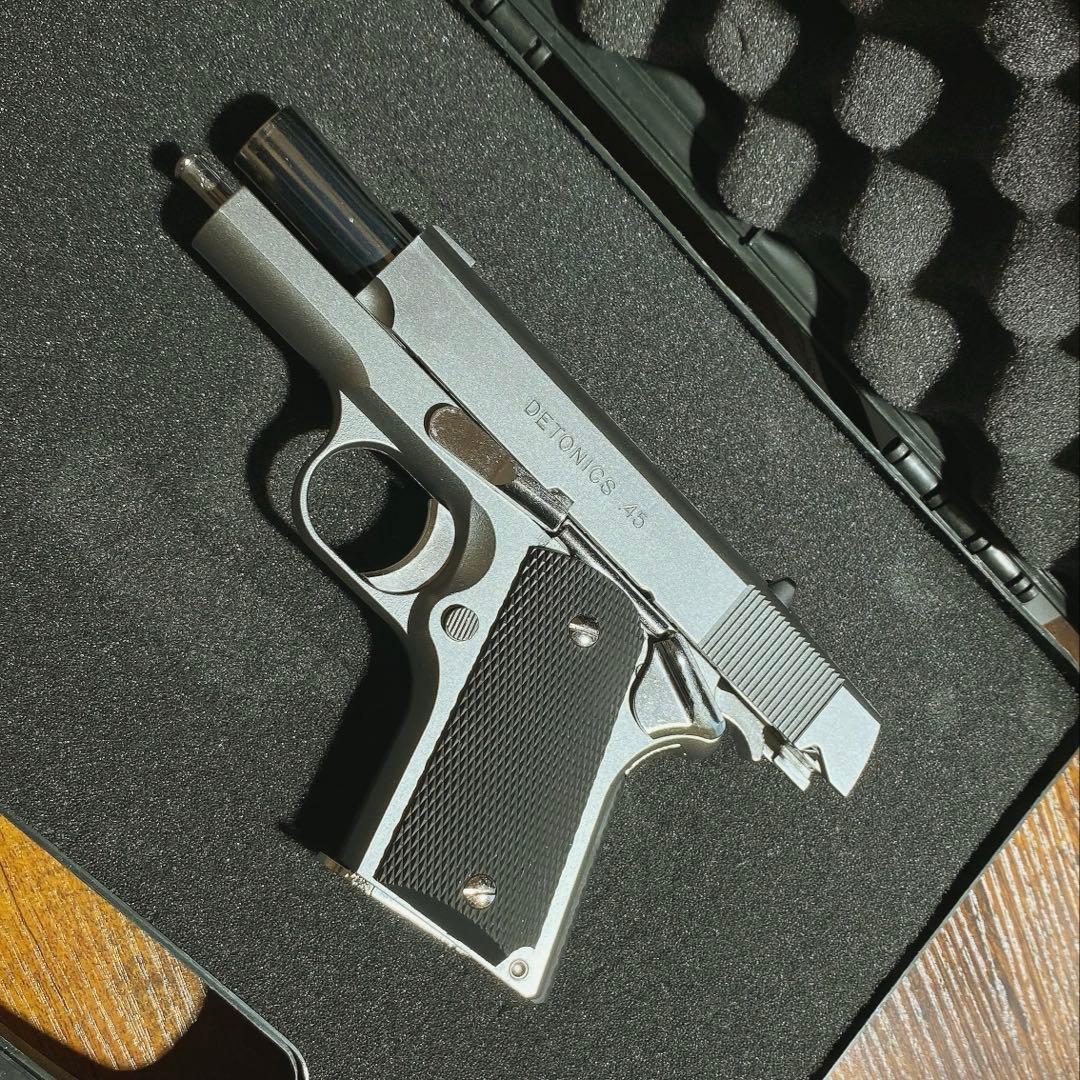 東京マルイ デトニクス.45 コンバットマスター ハードケース付き ガス漏れ無し