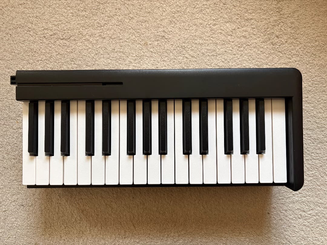 KIKUTANI KDP-61P BLK 折りたたみ電子ピアノ61鍵