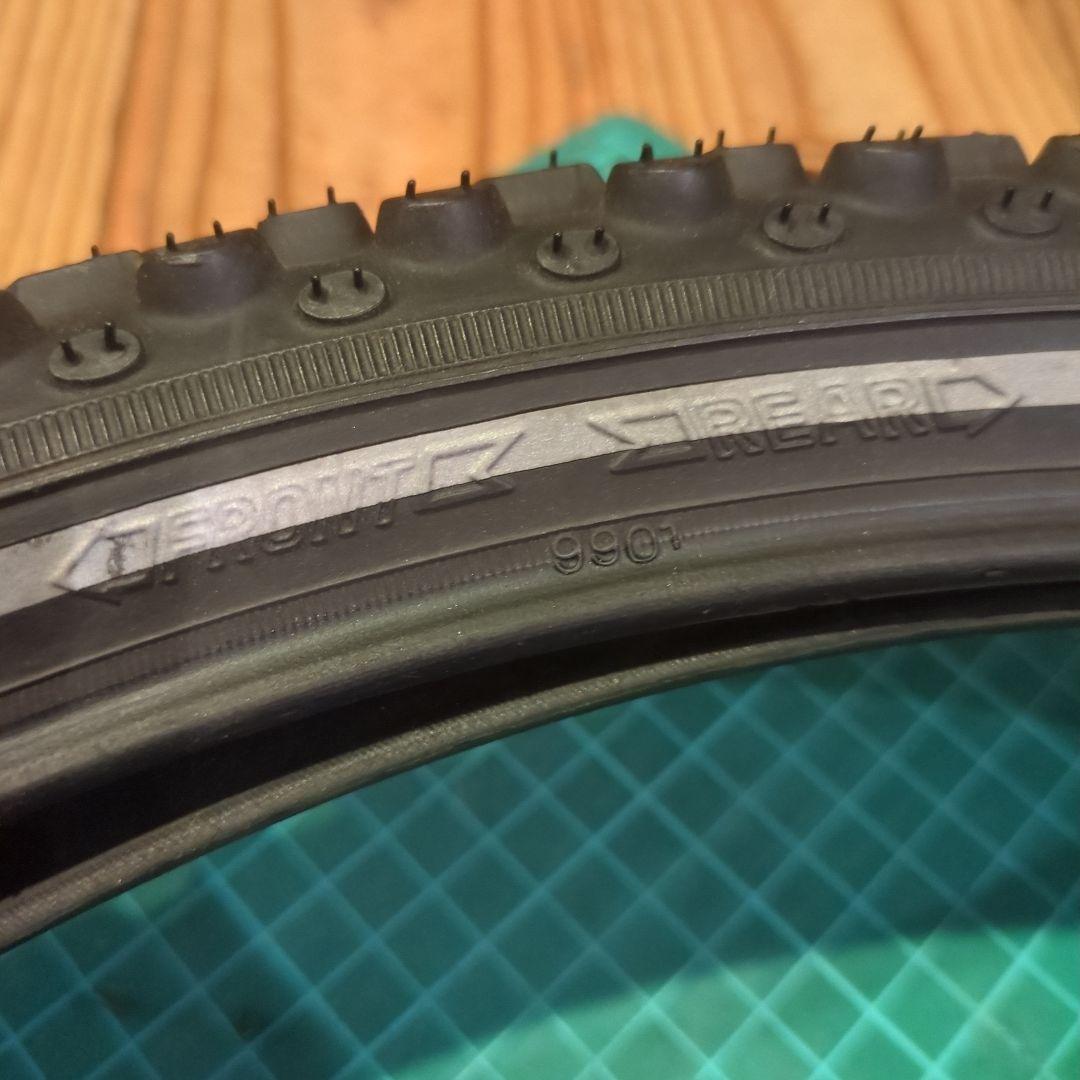 自転車 スパイクタイヤ　SCHWALBE.SPIKES.26-1.9