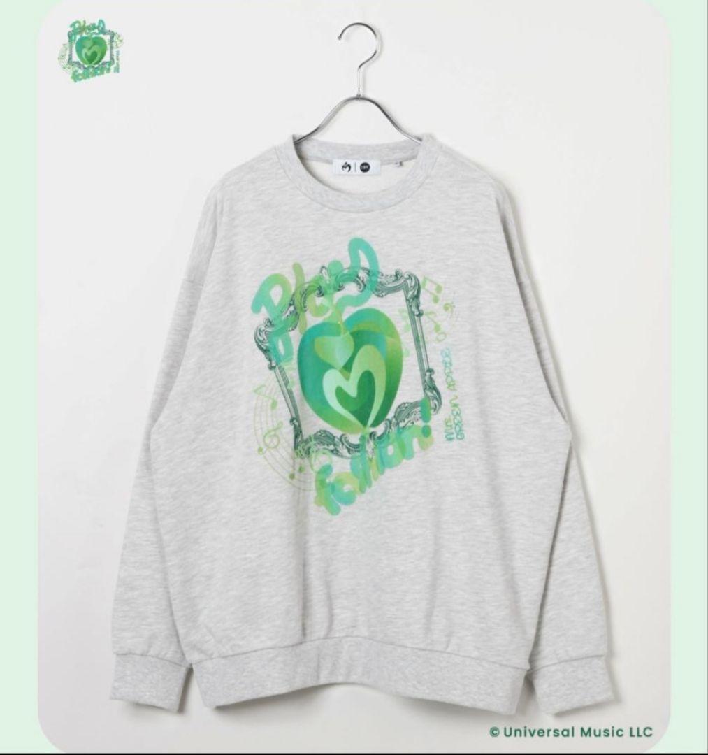 Sグレー Mrs.GREEN APPLE xand STオーバーサイズスウェット