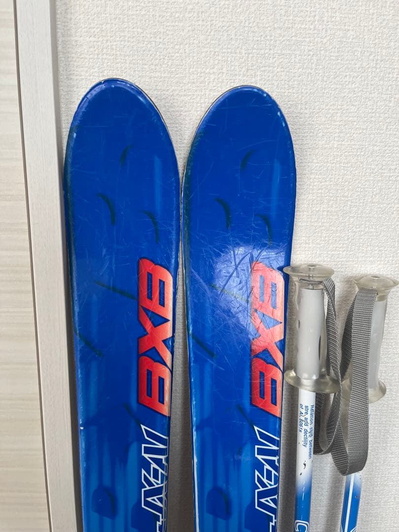 子供スキー板、ブーツ、ストック3点セット