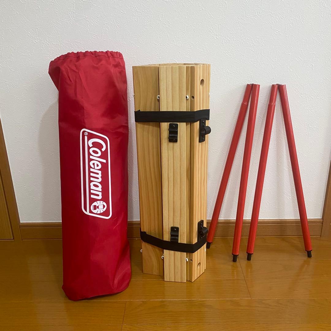 Coleman　ウッドロールテーブル（アウトドアワゴンメッシュ 用）