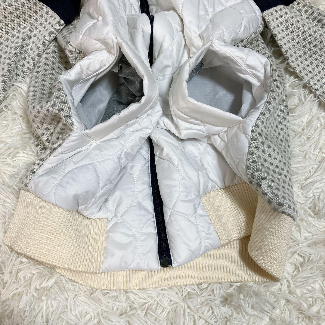極美品✨オークリー キルティング リブニット セーター ジャケット L ゴルフ