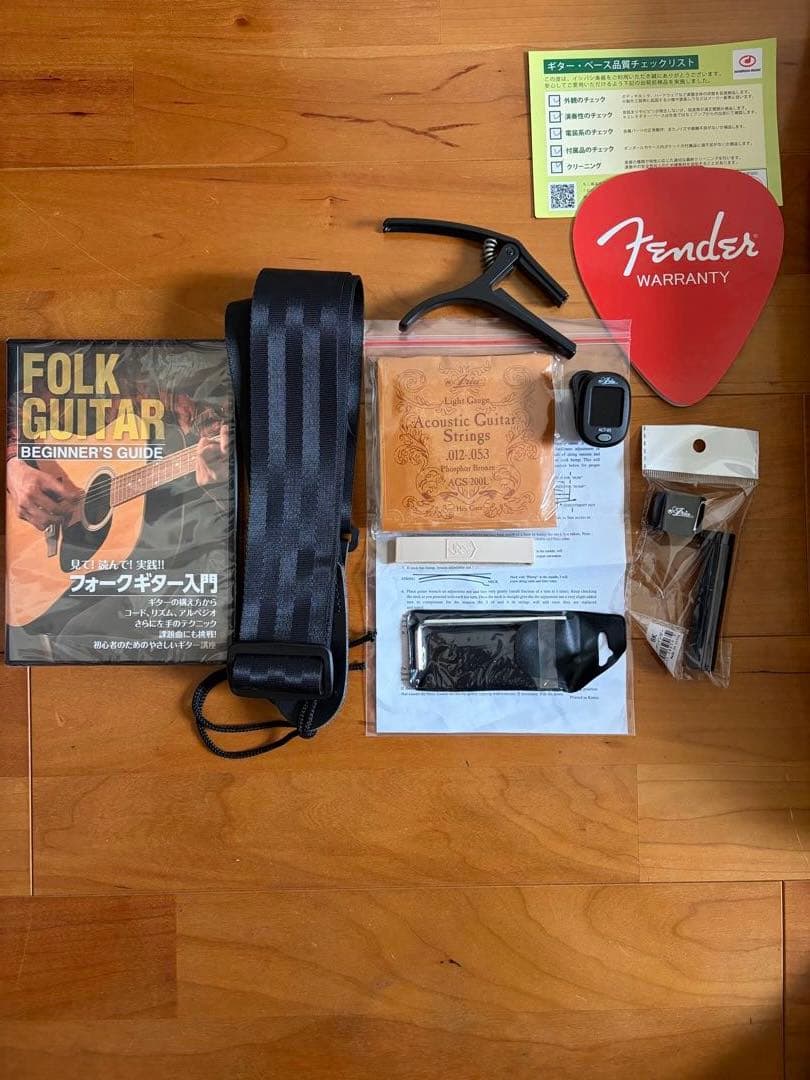 Fender アコースティックギター ギターケース付き
