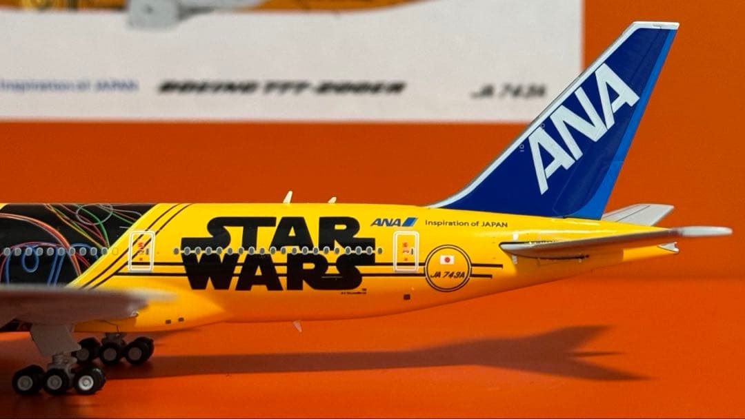 JC ANA C-3PO B777-200ER JA743A 1/400 新品