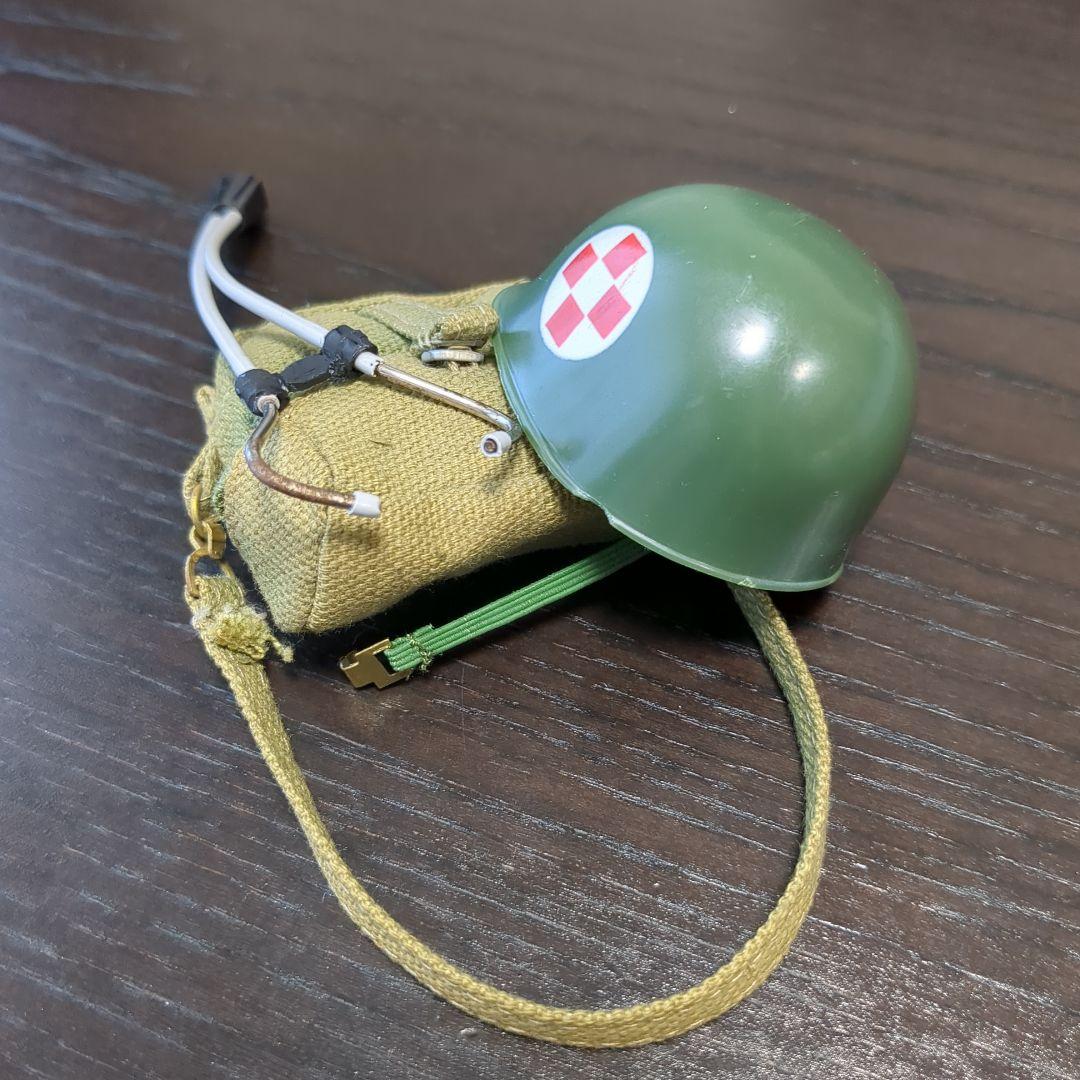60年代　GIJOE メディックヘルメット　 メディックバッグ聴診器　GIジョー