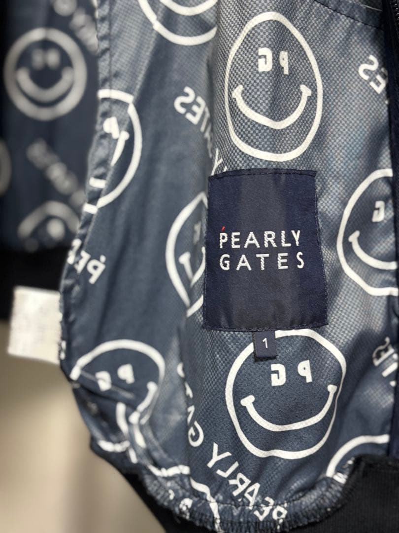 PEARLY GATES スマイリーフェイスジャケット