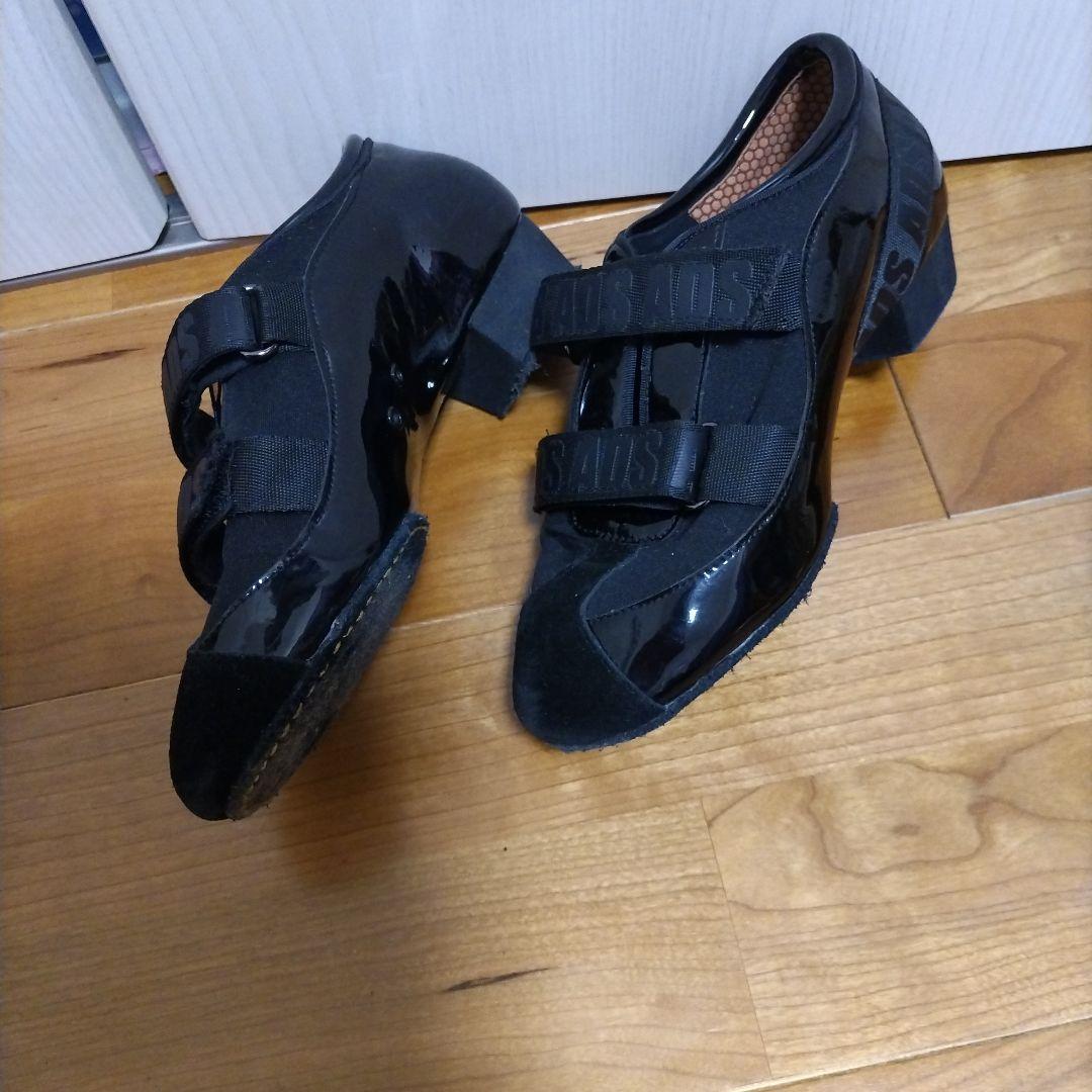 【ADS】社交ダンス用ティーチャーズシューズ 21.5cm2.5ヒール