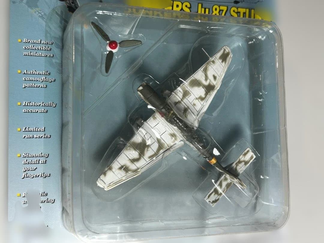 【希少・ノーマルコンプ6種・1/144 欧米向け・新品未開封】ユンカースJu87