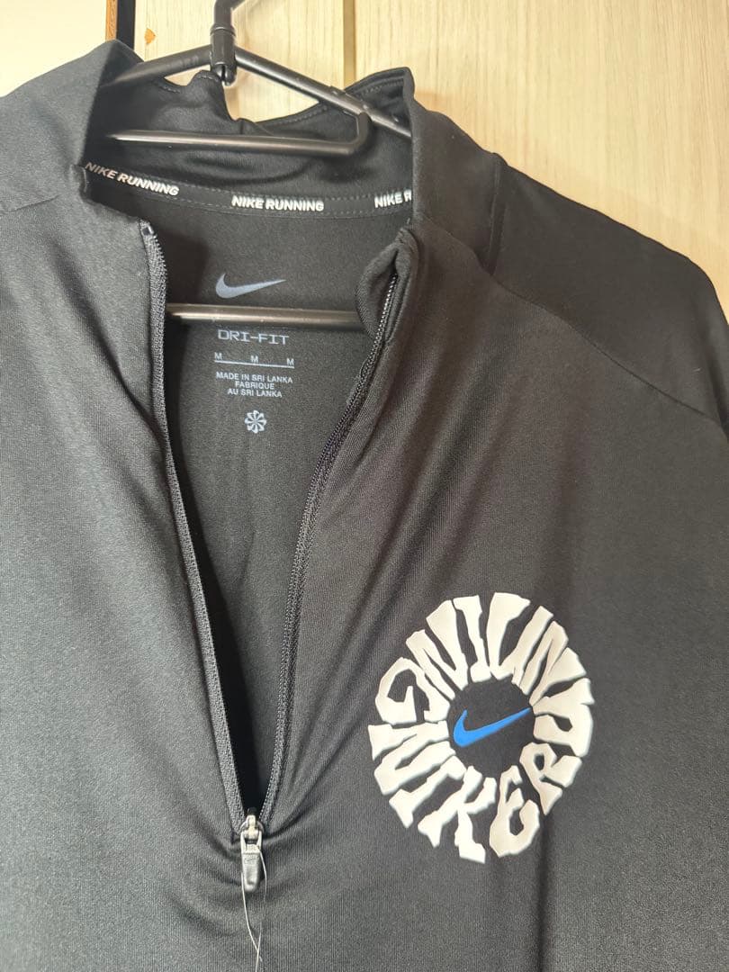 Nike DRI-FIT ハーフジップジャージ Sブラック
