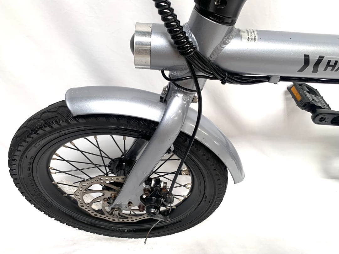 【即乘】送料無料HAIGE電動自転車 SHIMANO 7速16インチ動作確認済