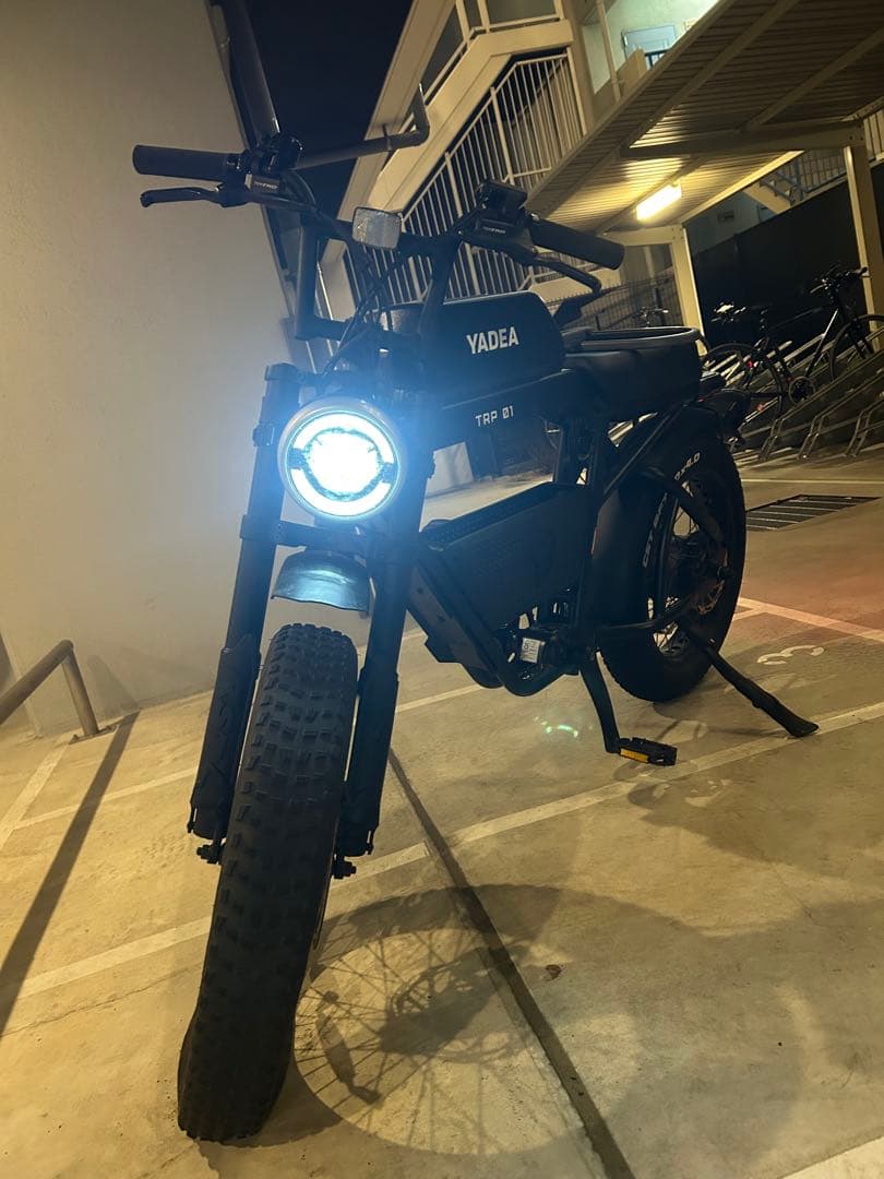 【30万円→16万】走行133km YADEA 電動アシスト｜ABUSロック付