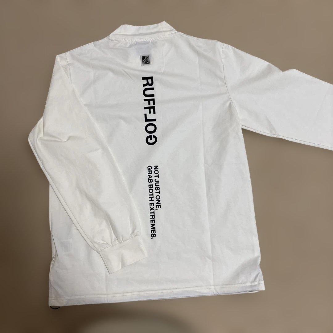 RUFFLOG MOCK NECK Whiteラフロッグ　新作