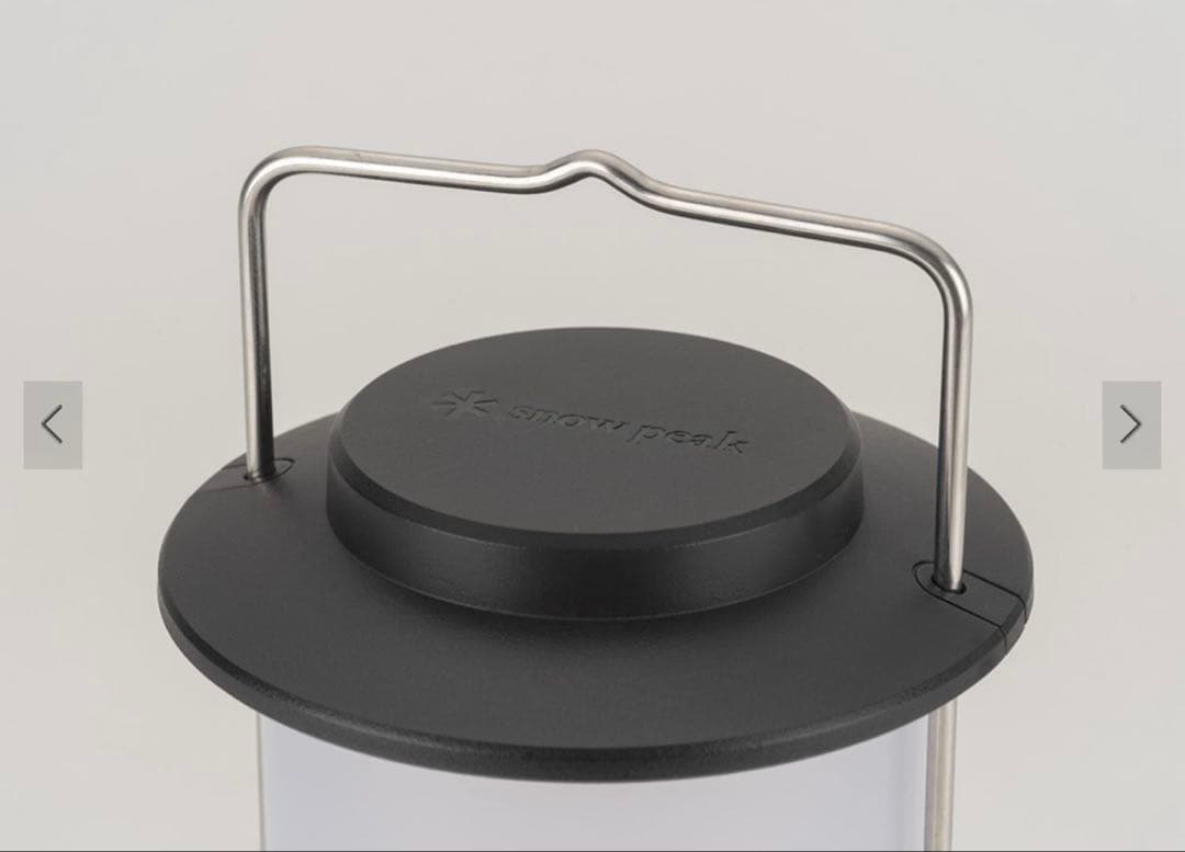 新品　 peak &CAMPランタン ブラック