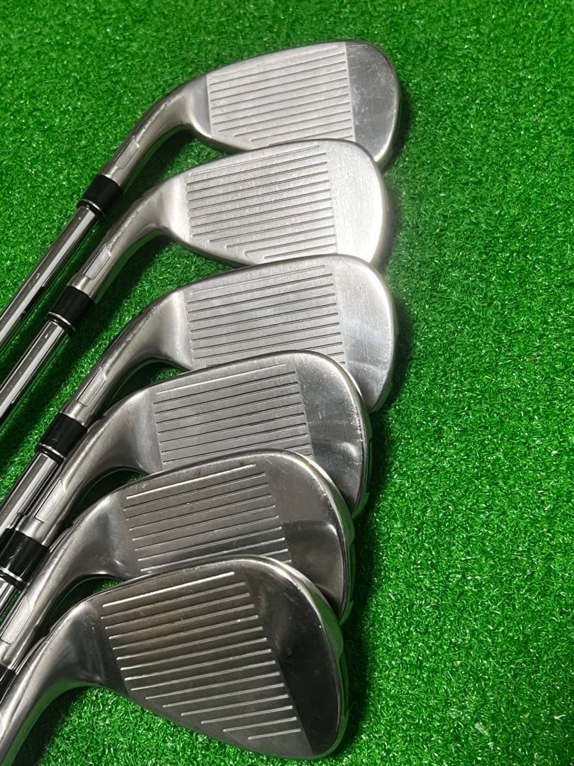 テーラメイド　ステルスアイアン 6本セット純正スチールSシャフト