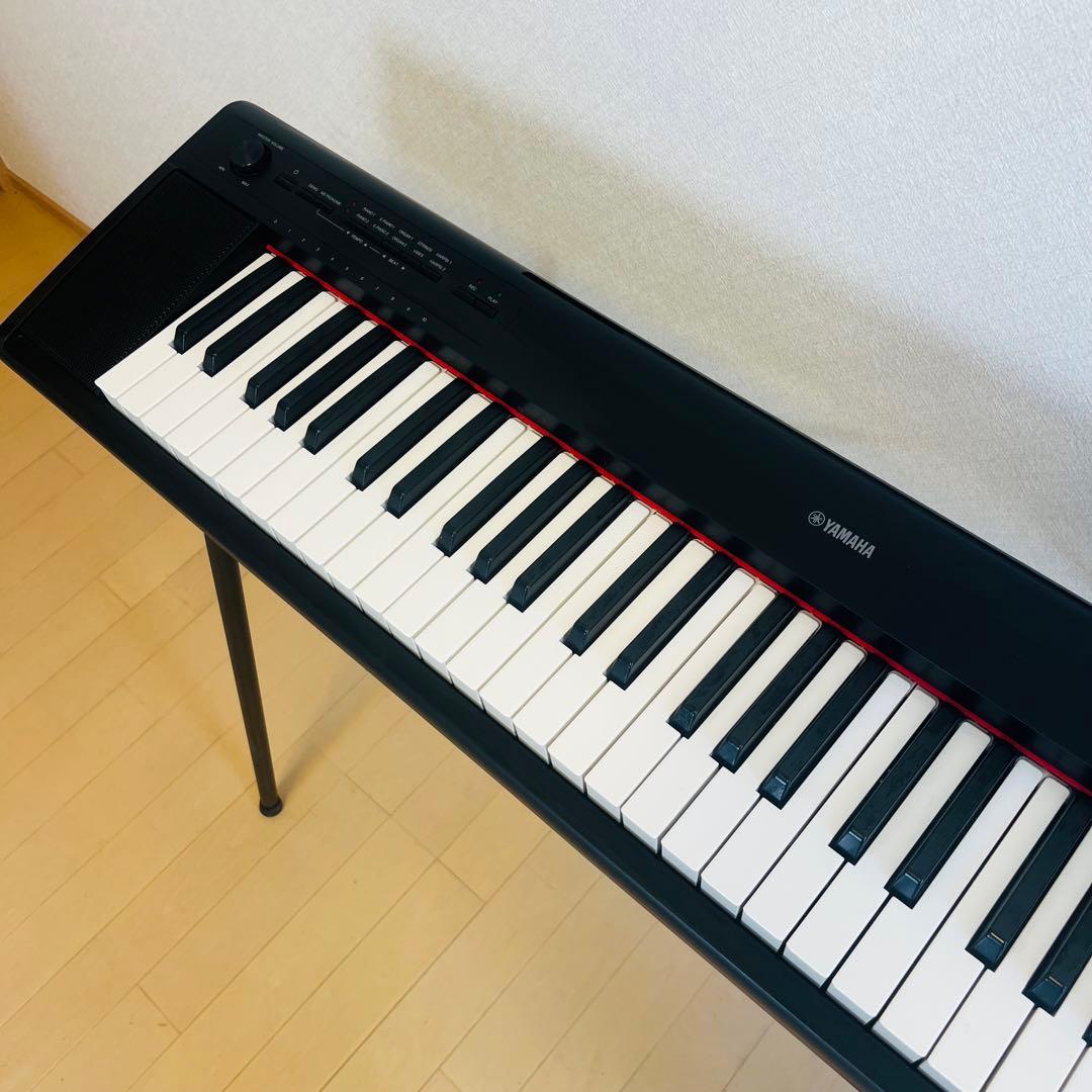 【美品】YAMAHA NP-12 Piaggero 電子キーボード スタンド付