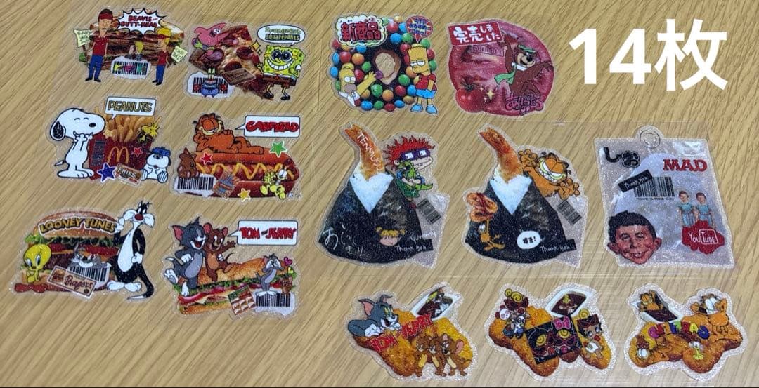アメキャラ　ロールシール　切り売り　詰め合わせパック300枚　現品限り❣️