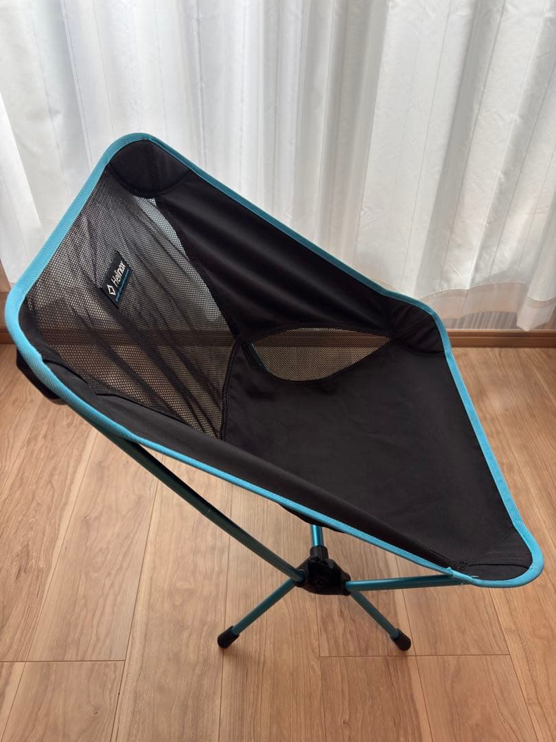 数回使用 Helinox チェアワン ブラック ヘリノックス Chair One