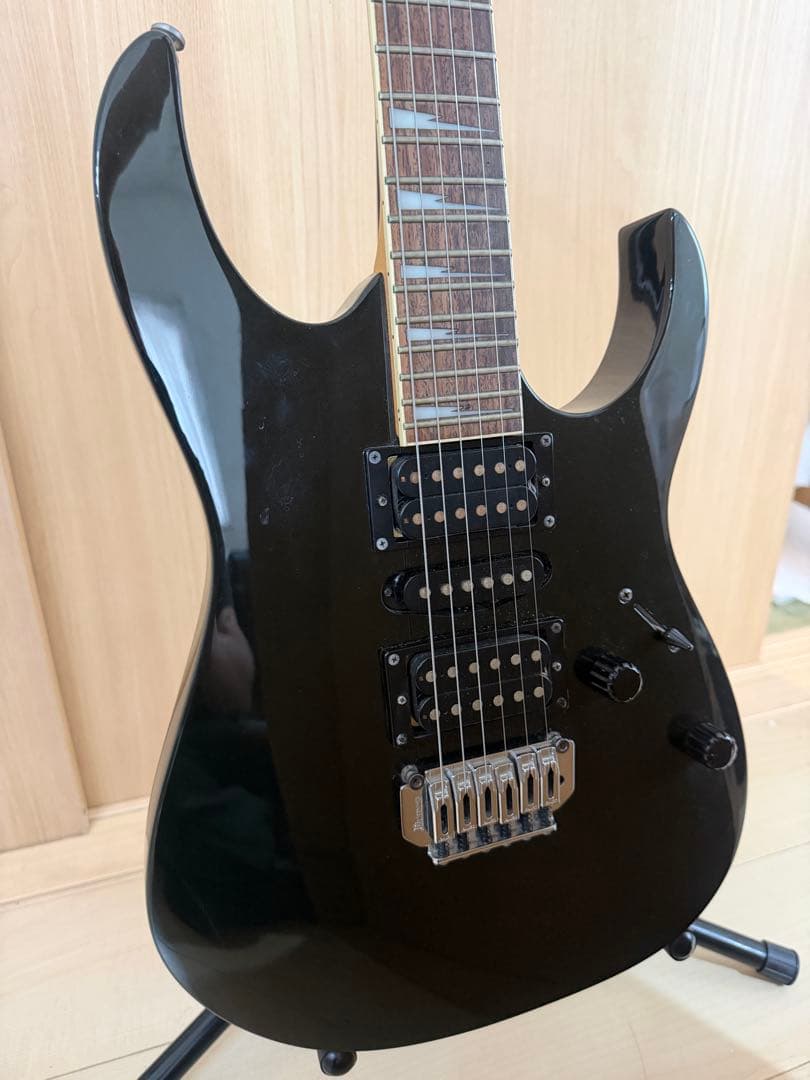 アイバニーズ　Ibanez エレキギター ブラック GRG170DX