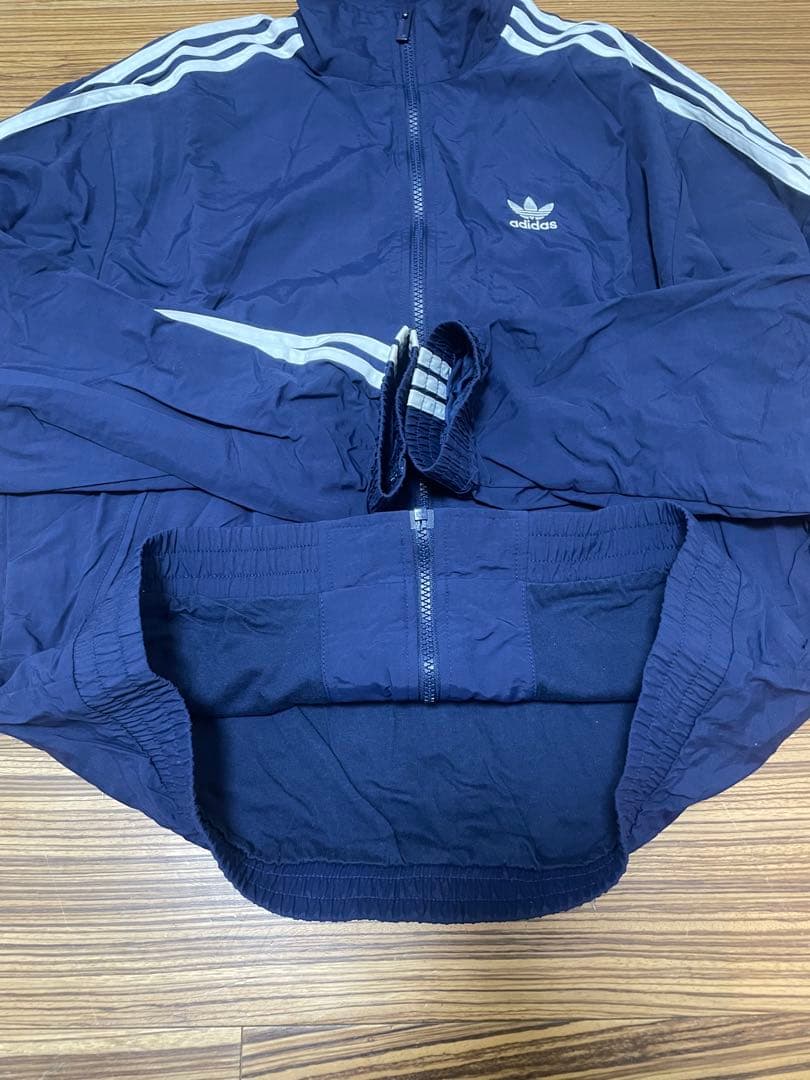 adidas ウーブン ファイヤーバード ナイロンジャケットパンツ M