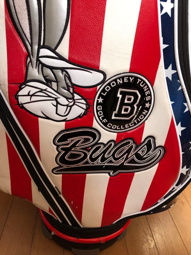 【送料込み】廃盤希少品　BUGS BUNNY キャディバッグ ゴルフバッグ