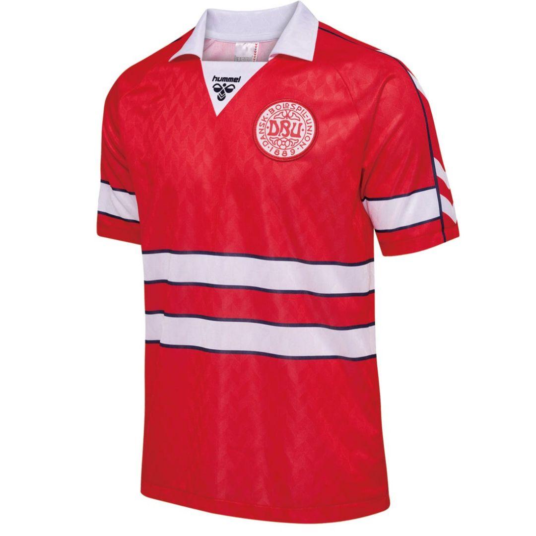 し*い様 hummel デンマーク代表 1988 復刻ユニフォーム XL