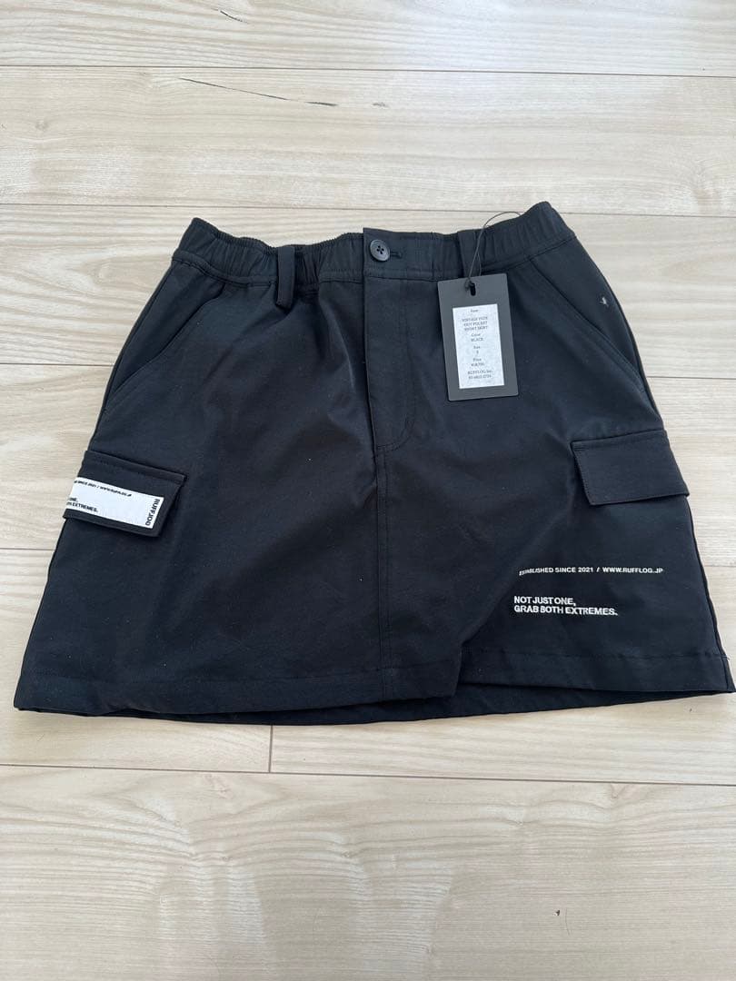 【RUFFLOG】VINTAGE FADE OUT POCKET SKIRT