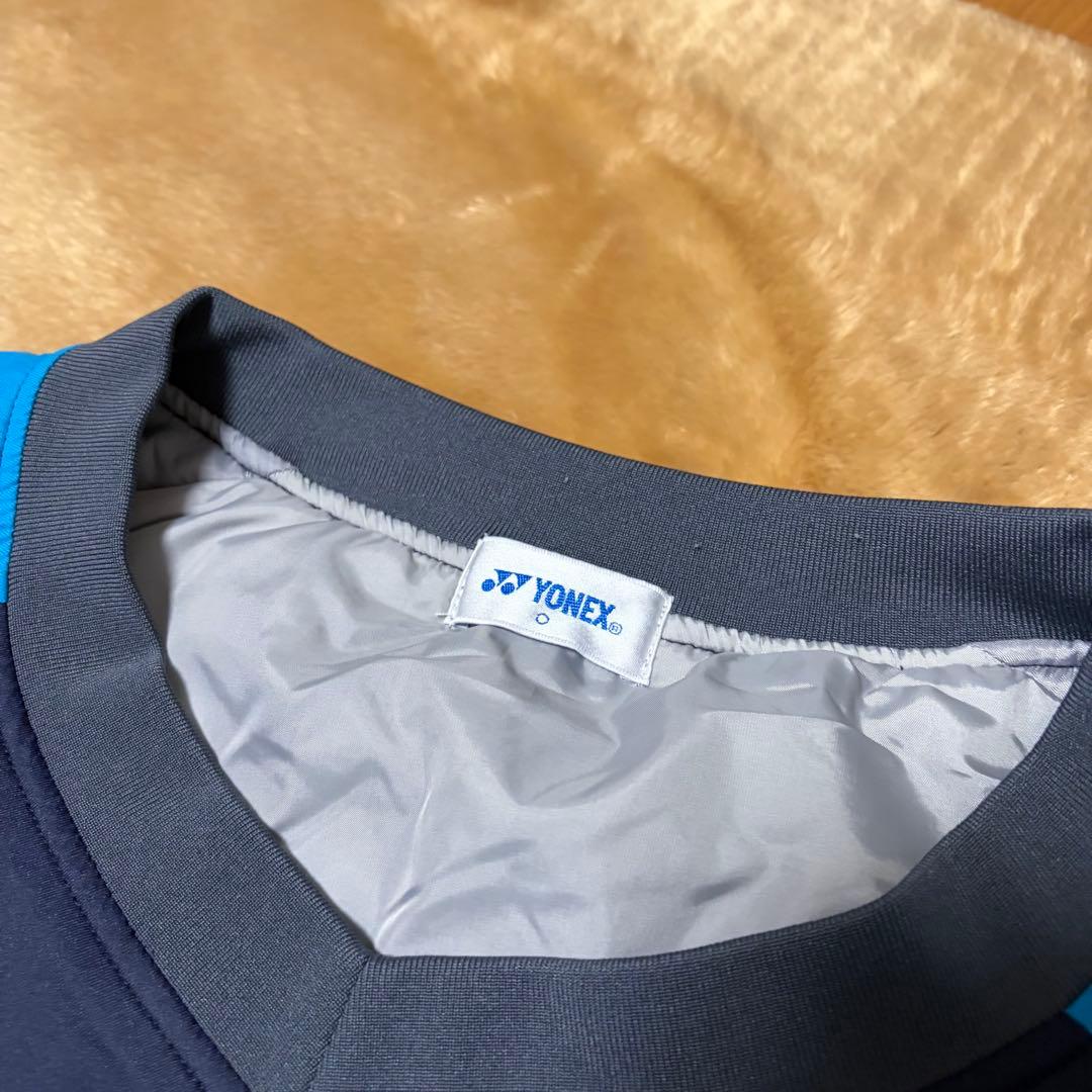 YONEX ヨネックス ダブルヒートカプセル 中綿Vブレーカー Oサイズ 美品