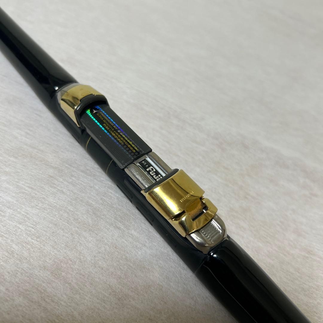 がま磯 MASTER MODEL 口太F53磯竿 ロッドケース付き