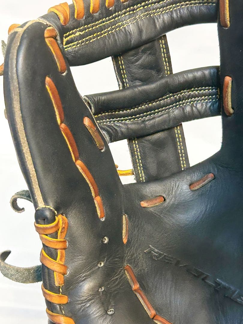 ★良型・即戦力★ ミツワタイガー 軟式 内野用グローブ 深め 小指二本仕様
