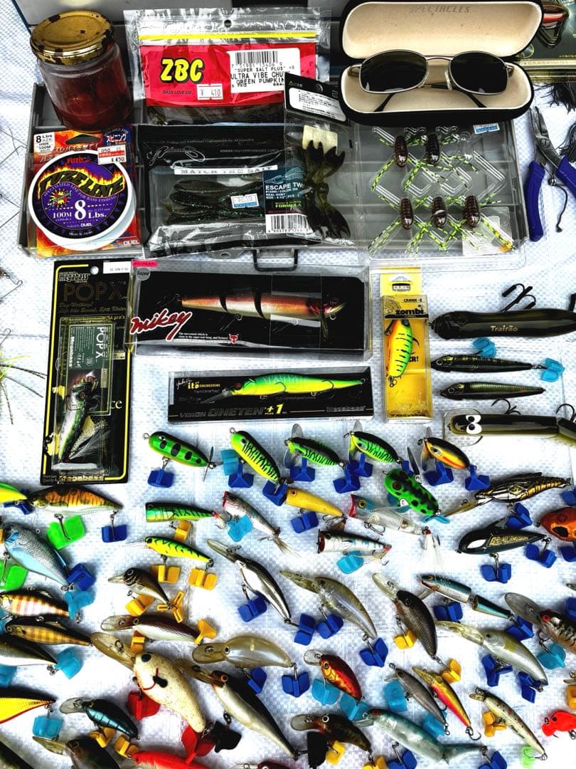 メガバス等 バス釣り引退セット オールドルアー大量 まとめ売り