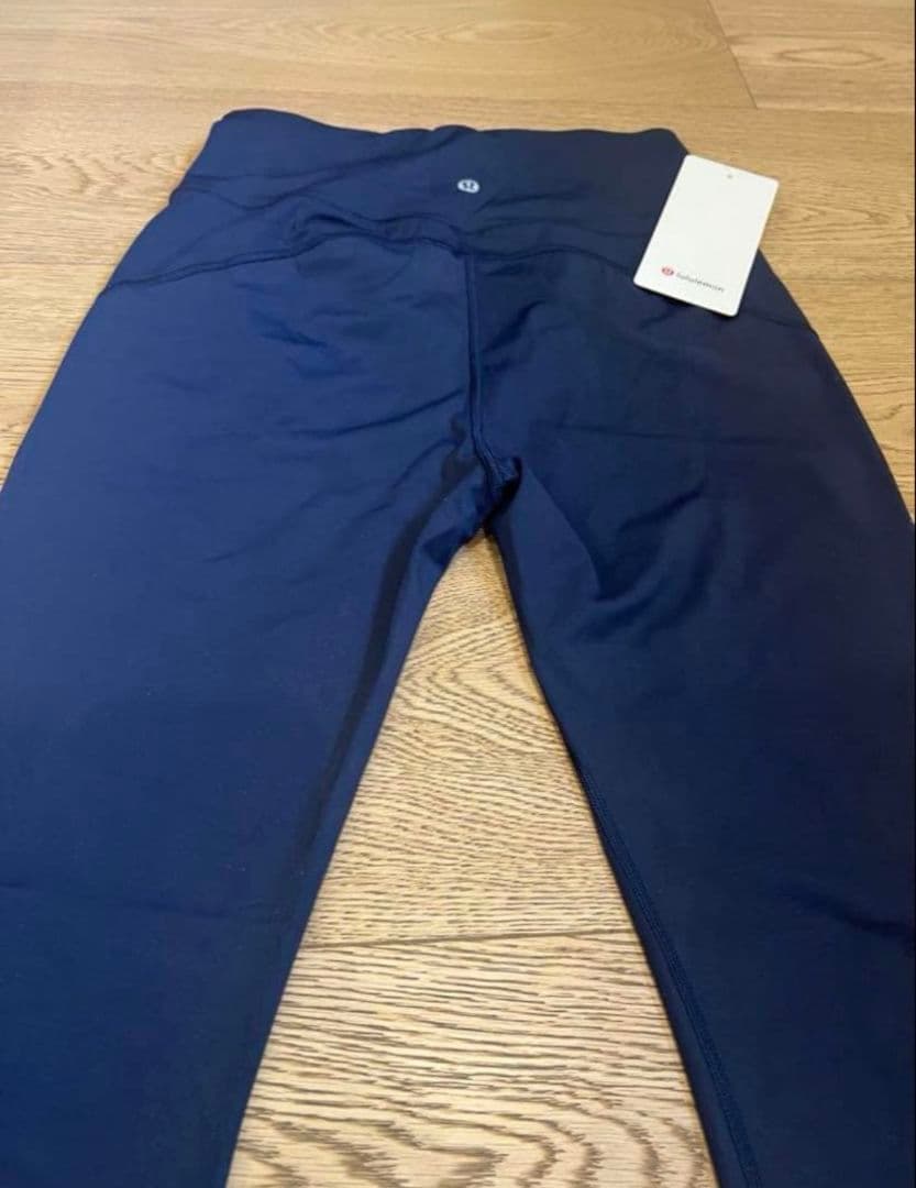 ルルレモンlululemon 青黒 フレア ヨガパンツ ハイウエスト 6