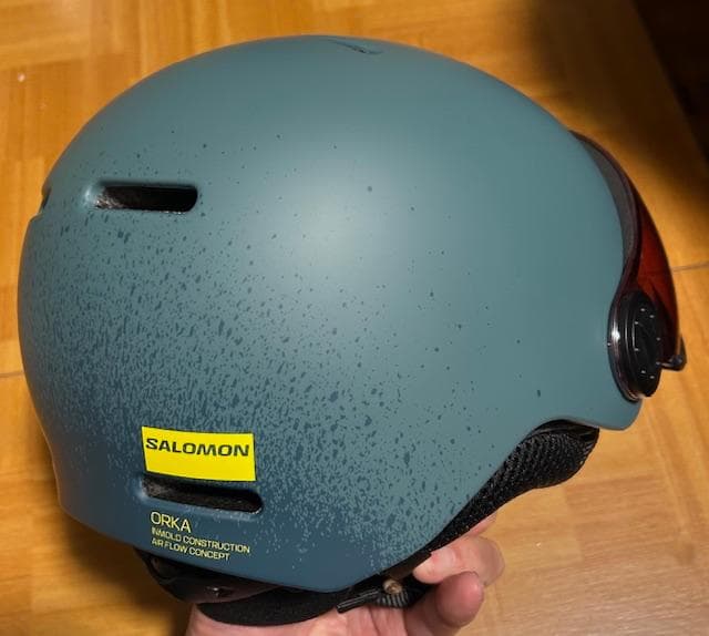 新品在庫処分SALOMONORKAVISORノースアトバイザーヘルメット27%引
