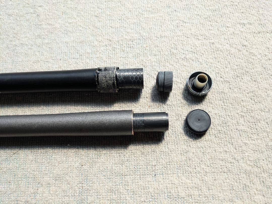 SHIMANO AX-1 鮎竿 カーボン 黒