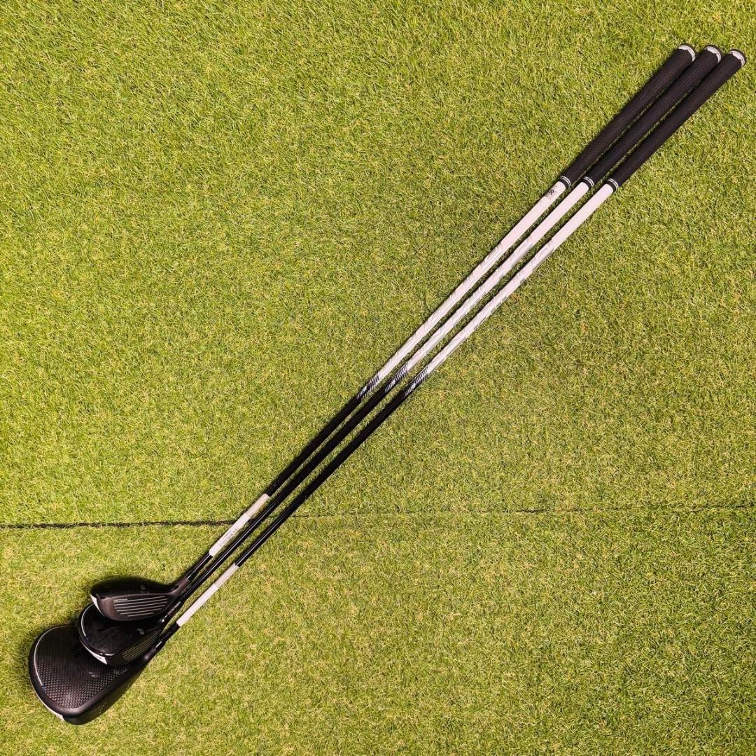 【良品】コブラ エアロジェット MAX 1W 5W 4UT 3本セット SR