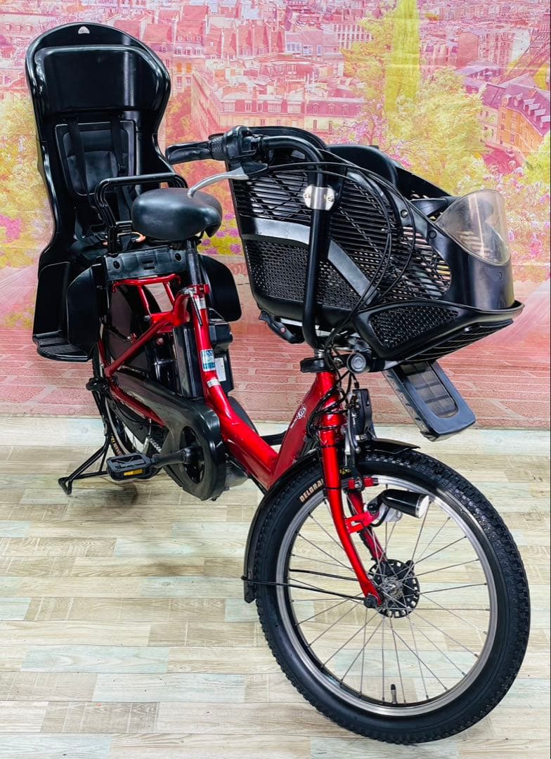 ZK3470 電動自転車 ヤマハ パスキス 子供乗せ 20インチ 送料無料