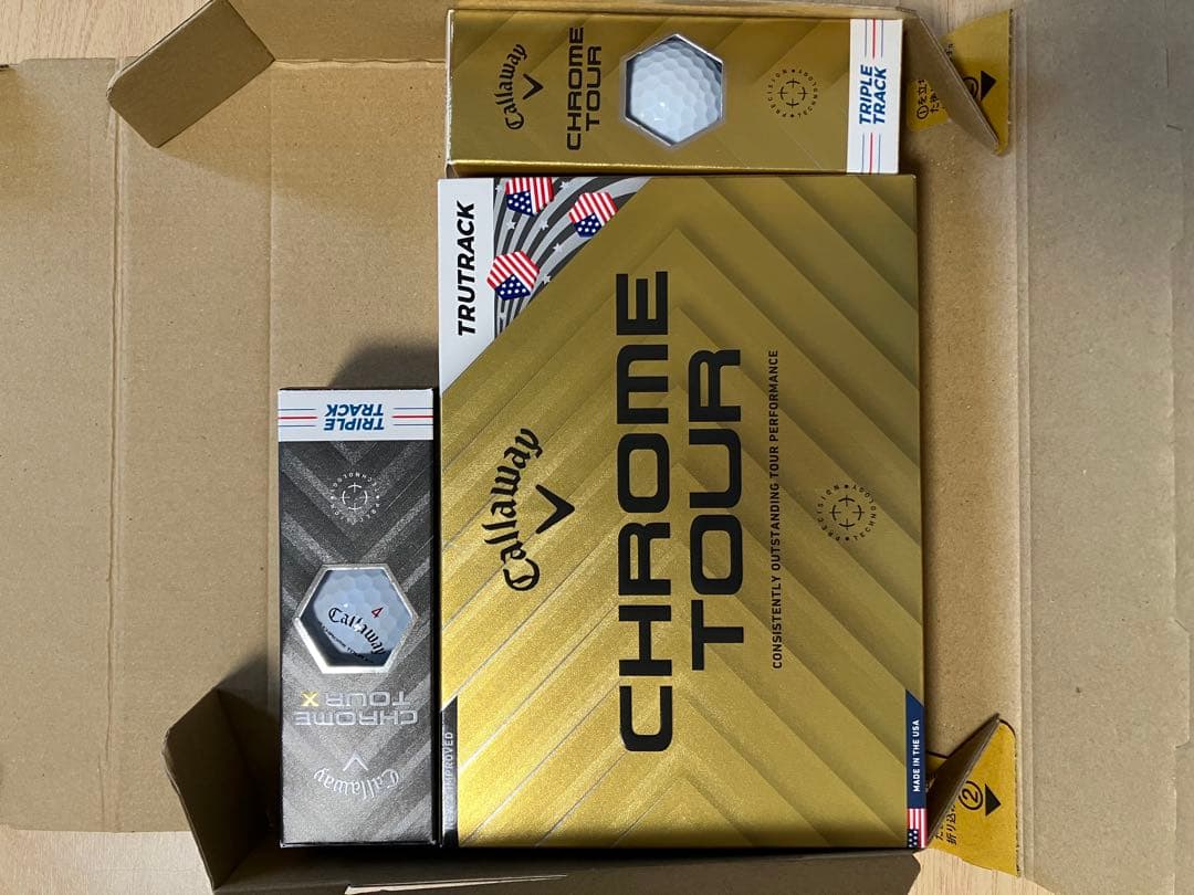 Callaway Chrome Tour ゴルフボール 18個セット